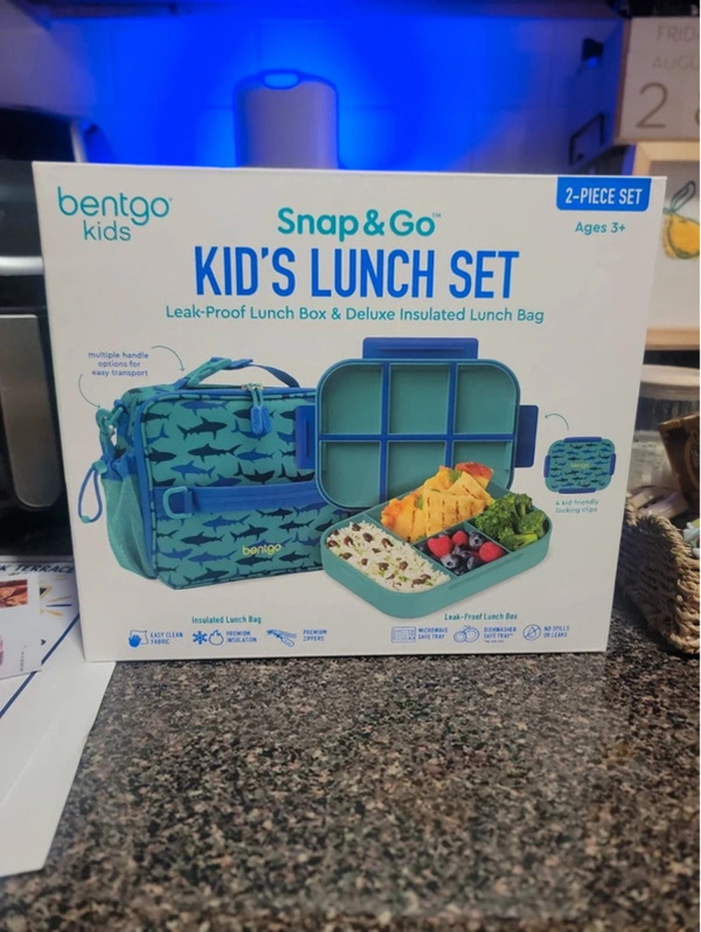 Bentgo snap and go kids lunch set